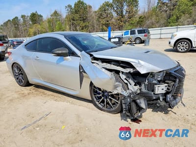 Czwarte zdjęcie samochodu z boku: 2015 LEXUS RC F BASE VIN:JTHHP5BC0F5002750 - miniatura