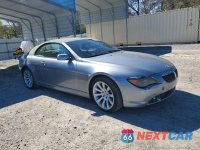 Czwarte zdjęcie samochodu z boku: 2005 BMW 645 CI AUTOMATIC VIN:WBAEK73465B327633 - miniatura