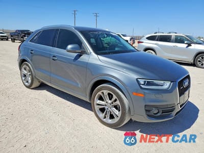 Czwarte zdjęcie samochodu z boku: 2015 AUDI Q3 PREMIUM PLUS VIN:WA1EFCFS5FR000606 - miniatura
