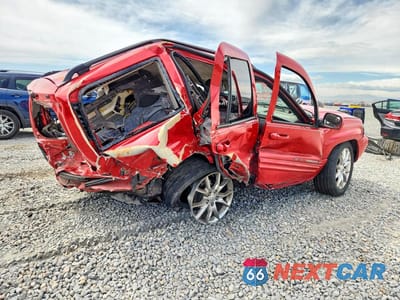 Trzecie zdjęcie samochodu z tyłu: 2000 JEEP GRAND CHEROKEE LIMITED VIN:1J4GW58N4YC306648 - miniatura