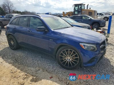 Czwarte zdjęcie samochodu z boku: 2018 MERCEDES-BENZ GLC VIN:WDC0G6EBXJF416395 - miniatura