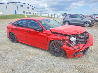 Czwarte zdjęcie samochodu z boku: 2024 HONDA CIVIC SPORT VIN:2HGFE2F59RH503997 - miniatura