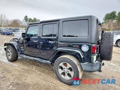 Drugie zdjęcie samochodu z przodu: 2016 JEEP WRANGLER UNLIMITED SAHARA VIN:1C4BJWEG9GL347155 - miniatura