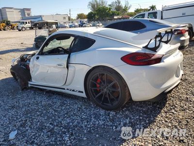 Drugie zdjęcie samochodu z przodu: 2016 PORSCHE CAYMAN GT4 VIN:WP0AC2A82GK197098 - miniatura