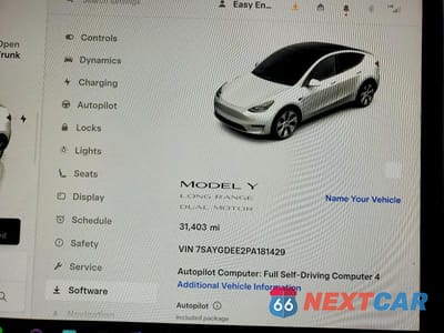 Zdjęcie 9 z 14 samochodu: 2023 TESLA MODEL Y VIN:7SAYGDEE2PA181429 - miniatura