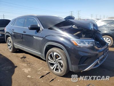 Czwarte zdjęcie samochodu z boku: 2020 VOLKSWAGEN ATLAS CROSS SPORT SEL PREMIUM VIN:1V2NE2CA2LC231071 - miniatura