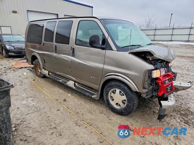 Czwarte zdjęcie samochodu z boku: 1999 CHEVROLET EXPRESS G1500 VIN:1GBFG15R0X1030952 - miniatura