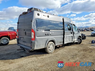 Trzecie zdjęcie samochodu z tyłu: 2017 RAM PROMASTER - CAMPER VIN:3C6URVJG6HE507933 - miniatura
