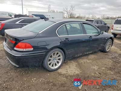 Trzecie zdjęcie samochodu z tyłu: 2005 BMW 745 LI VIN:WBAGN63545DS58156 - miniatura