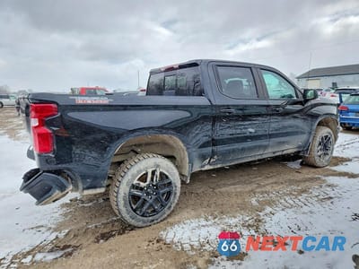 Trzecie zdjęcie samochodu z tyłu: 2021 CHEVROLET SILVERADO K1500 LT TRAIL BOSS VIN:3GCPYFED6MG383174 - miniatura
