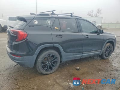 Trzecie zdjęcie samochodu z tyłu: 2019 GMC TERRAIN VIN:3GKALTEV0KL261205 - miniatura