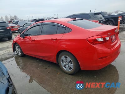 Drugie zdjęcie samochodu z przodu: 2017 CHEVROLET CRUZE LS VIN:1G1BC5SM3H7122439 - miniatura