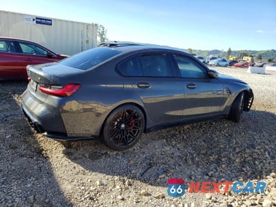 Trzecie zdjęcie samochodu z tyłu: 2025 BMW M3 COMPETITION VIN:WBS33HJ03SFT74371 - miniatura