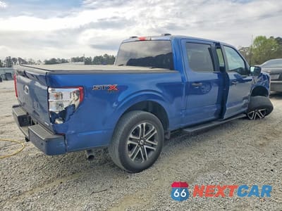 Trzecie zdjęcie samochodu z tyłu: 2023 FORD F150 SUPERCREW VIN:1FTEW1EP0PKD99295 - miniatura