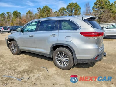 Drugie zdjęcie samochodu z przodu: 2019 TOYOTA HIGHLANDER HYBRID XLE VIN:5TDJGRFH1KS054036 - miniatura