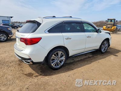 Trzecie zdjęcie samochodu z tyłu: 2017 ACURA MDX TECHNOLOGY VIN:5FRYD4H59HB010939 - miniatura