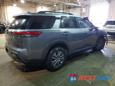 Trzecie zdjęcie samochodu z tyłu: 2025 NISSAN PATHFINDER SV VIN:5N1DR3BA3SC229929 - miniatura