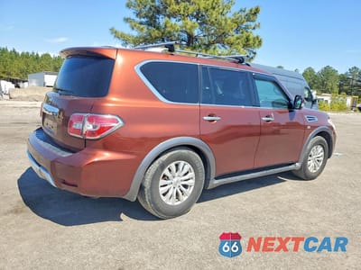 Trzecie zdjęcie samochodu z tyłu: 2017 NISSAN ARMADA SV VIN:JN8AY2NC6H9511980 - miniatura