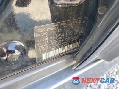 Zdjęcie 13 z 13 samochodu: 2005 HYUNDAI SANTA FE GLS VIN:KM8SC13D65U931196 - miniatura
