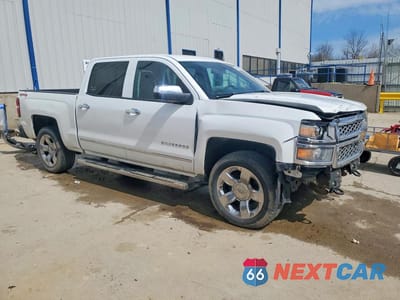 Czwarte zdjęcie samochodu z boku: 2014 CHEVROLET SILVERADO K1500 LTZ VIN:3GCUKSEC8EG469186 - miniatura