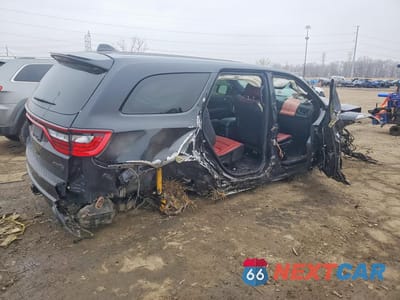 Trzecie zdjęcie samochodu z tyłu: 2021 DODGE DURANGO SRT HELLCAT VIN:1C4SDJH91MC643113 - miniatura
