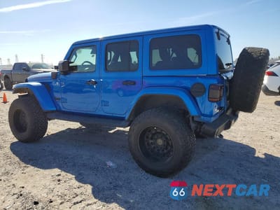 Drugie zdjęcie samochodu z przodu: 2021 JEEP WRANGLER UNLIMITED SAHARA 4XE VIN:1C4JJXP68MW676929 - miniatura