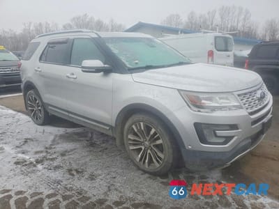 Czwarte zdjęcie samochodu z boku: 2017 FORD EXPLORER PLATINUM VIN:1FM5K8HT5HGA72436 - miniatura