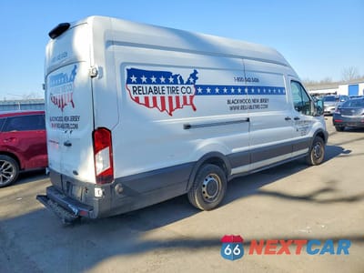 Trzecie zdjęcie samochodu z tyłu: 2019 FORD TRANSIT T-250 VIN:1FTYR3XG6KKA51703 - miniatura