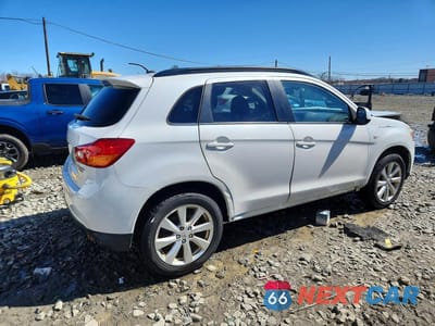 Trzecie zdjęcie samochodu z tyłu: 2013 MITSUBISHI OUTLANDER SPORT SE VIN:4A4AP4AU5DE003454 - miniatura