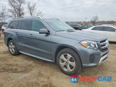 Czwarte zdjęcie samochodu z boku: 2017 MERCEDES-BENZ GLS 450 4MATIC VIN:4JGDF6EE9HA972141 - miniatura