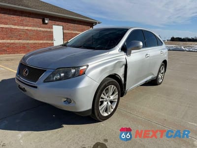 Drugie zdjęcie samochodu z przodu: 2012 LEXUS RX 450H BASE VIN:JTJZB1BA0C2407741 - miniatura