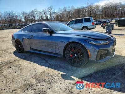 Czwarte zdjęcie samochodu z boku: 2025 BMW M440XI VIN:WBA83DA05SCT05458 - miniatura