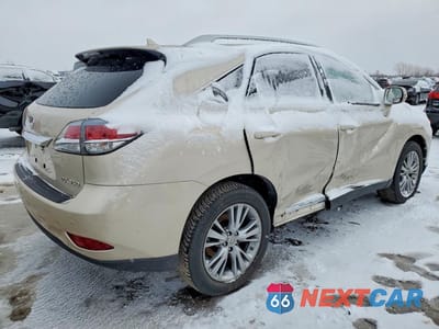 Trzecie zdjęcie samochodu z tyłu: 2013 LEXUS RX 350 BASE VIN:2T2BK1BA6DC195821 - miniatura