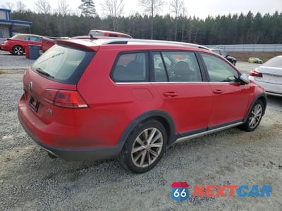 Trzecie zdjęcie samochodu z tyłu: 2017 VOLKSWAGEN GOLF ALLTRACK S VIN:3VWH17AU5HM515379 - miniatura