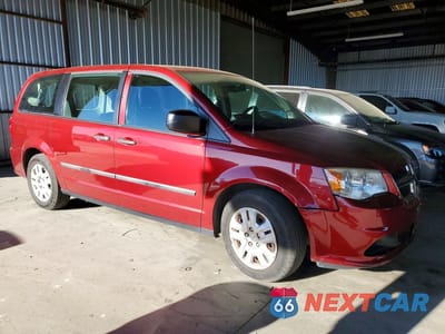Czwarte zdjęcie samochodu z boku: 2014 DODGE GRAND CARAVAN SE VIN:2C4RDGBG6ER302629 - miniatura