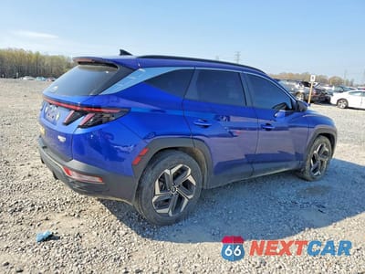 Trzecie zdjęcie samochodu z tyłu: 2023 HYUNDAI TUCSON SEL VIN:5NMJF3AE3PH217776 - miniatura