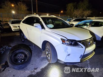 Czwarte zdjęcie samochodu z boku: 2014 LEXUS RX 350 BASE VIN:JTJZK1BA0E2418404 - miniatura