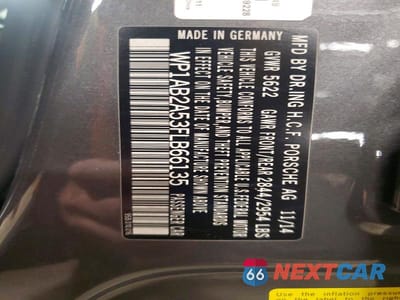 Zdjęcie 13 z 13 samochodu: 2015 PORSCHE MACAN S VIN:WP1AB2A53FLB66135 - miniatura