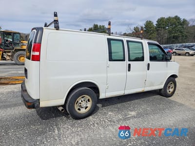 Trzecie zdjęcie samochodu z tyłu: 2017 CHEVROLET EXPRESS G2500 VIN:1GCWGAFF4H1220707 - miniatura