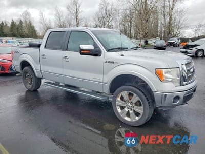 Czwarte zdjęcie samochodu z boku: 2012 FORD F150 SUPERCREW VIN:1FTFW1ET8CKE12452 - miniatura