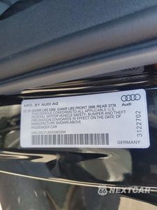 Zdjęcie 12 z 12 samochodu: 2025 AUDI A5 PREMIUM PLUS VIN:WAU2BCFU6SN083354 - miniatura