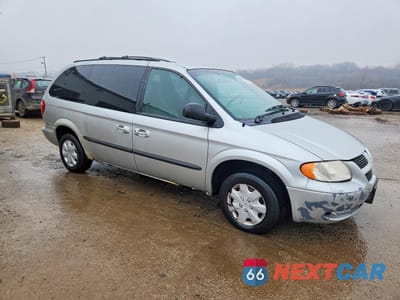 Czwarte zdjęcie samochodu z boku: 2002 DODGE GRAND CARAVAN SPORT VIN:2B4GP44342R520407 - miniatura