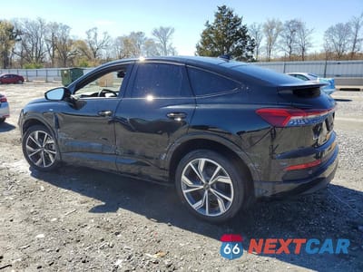 Drugie zdjęcie samochodu z przodu: 2024 AUDI Q4 E-TRON SPORTBACK PRESTIGE VIN:WA142BFZ3RP012977 - miniatura