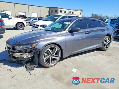 2018 HONDA ACCORD SPORT 1HGCV1F35JA163200 - główne zdjęcie licytacji z USA - miniatura