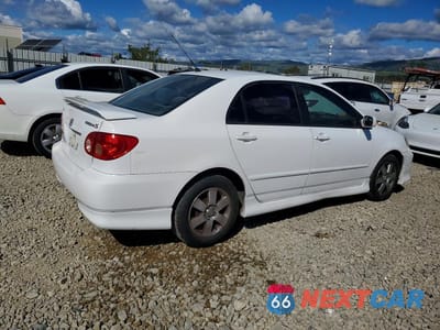 Trzecie zdjęcie samochodu z tyłu: 2005 TOYOTA COROLLA S VIN:1NXBR32E75Z426224 - miniatura