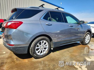 Trzecie zdjęcie samochodu z tyłu: 2018 CHEVROLET EQUINOX LT VIN:3GNAXLEU4JL309351 - miniatura