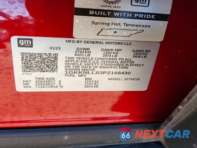 Zdjęcie 13 z 13 samochodu: 2023 GMC ACADIA AT4 VIN:1GKKNLLS3PZ168430 - miniatura