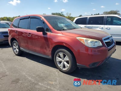 Czwarte zdjęcie samochodu z boku: 2015 SUBARU FORESTER 2.5I VIN:JF2SJAAC0FH535720 - miniatura