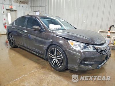Czwarte zdjęcie samochodu z boku: 2016 HONDA ACCORD SPORT VIN:1HGCR2F50GA177865 - miniatura