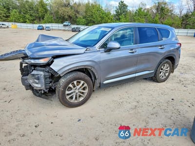 2019 HYUNDAI SANTA FE SE 2.4L 5NMS23AD9KH116516 - główne zdjęcie licytacji z USA - miniatura